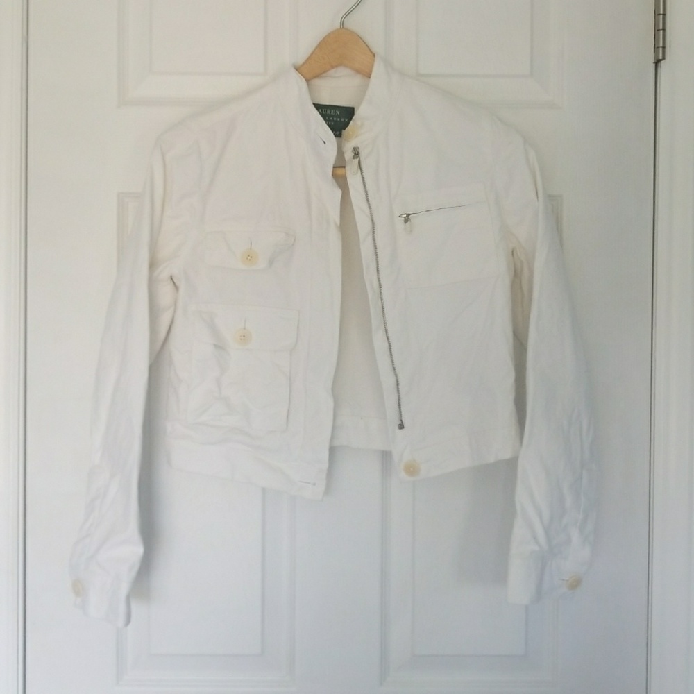 White Ralph Lauren jacket